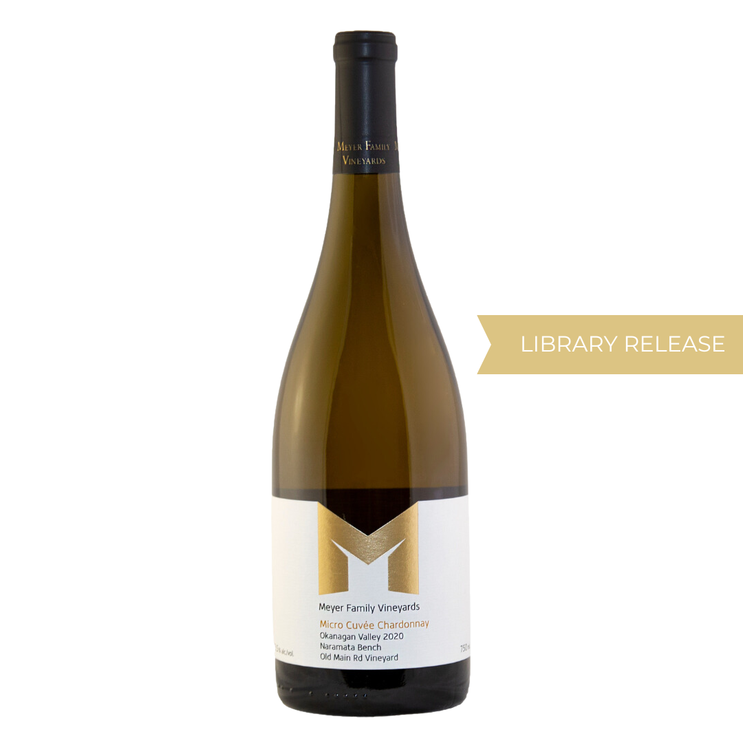 Bottle of 2020 Micro Cuvée Library Wine