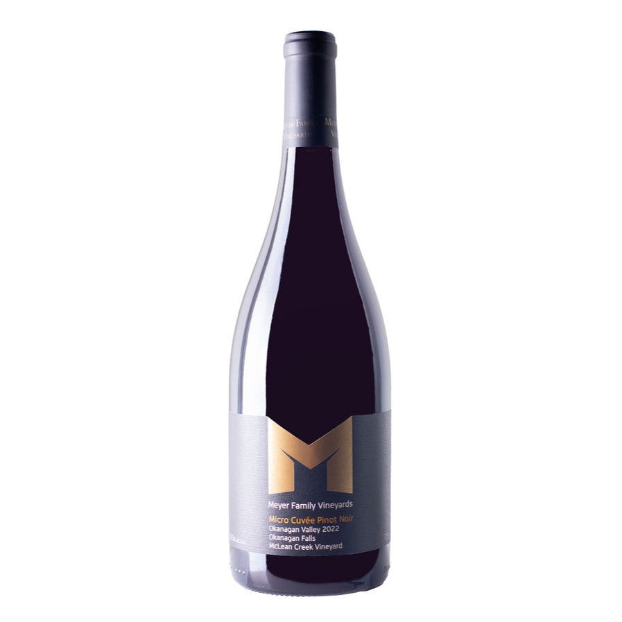 Bottle of Micro Cuvée Pinot Noir