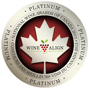 #1 chardonnay in Canada and #1 white wine in BC!