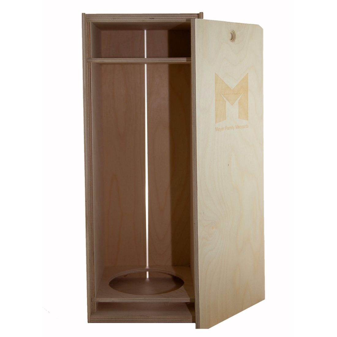 Wood box for 3L bottle