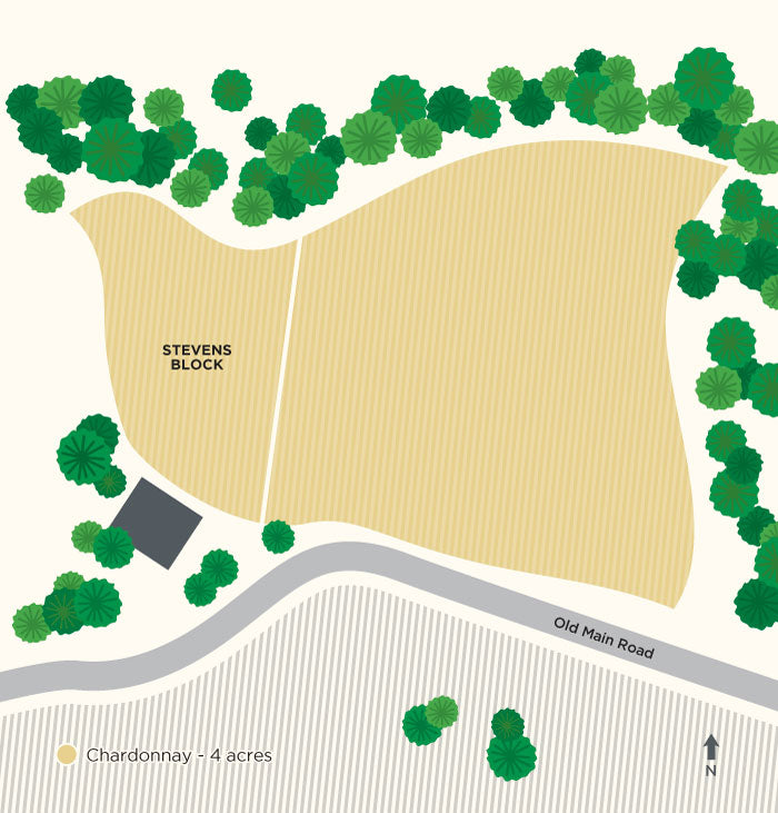 Map of Old Main Rd Vineyard